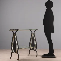 Pamono Vintage Serving Trolley, 1960s Discount