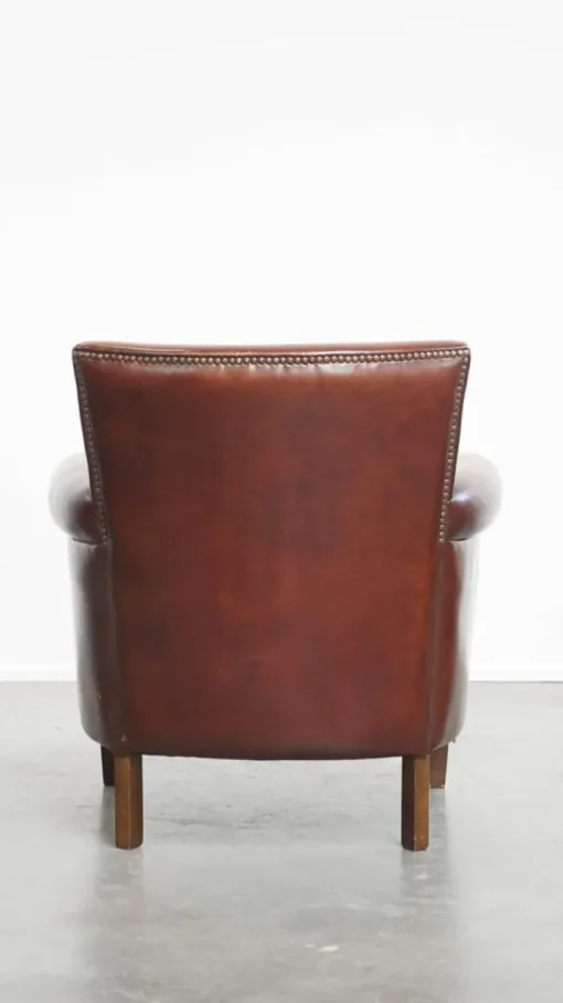 Pamono Vintage Sheepskin Lounge Chair Hot