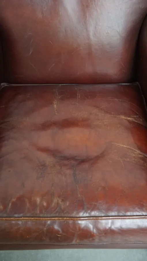 Pamono Vintage Sheepskin Lounge Chair Hot
