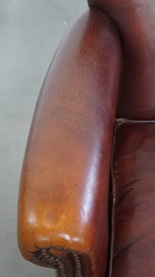 Pamono Vintage Sheepskin Lounge Chair Hot