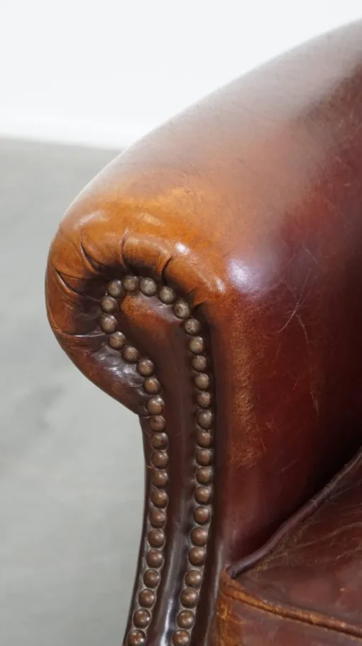 Pamono Vintage Sheepskin Lounge Chair Hot