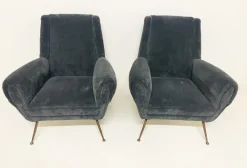 Pamono Vintage Sofa & Armchairs attributed to Gigi Radice, Set of 3 New
