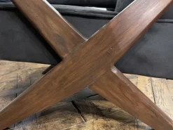 Pamono Vintage Sofa and Armchairs by Pierre Jeanneret, 1956, Set of 3 Hot