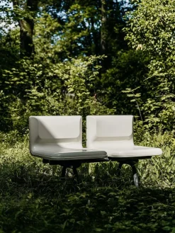 Pamono Vintage Space Age Two-Seater Bench, 1970s New