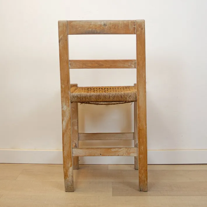 Pamono Vintage Spanish Woven Chair, 1970s Clearance