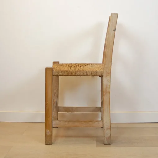 Pamono Vintage Spanish Woven Chair, 1970s Clearance