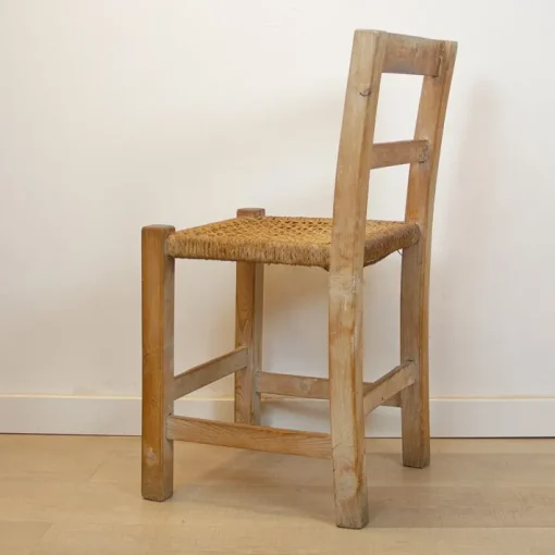 Pamono Vintage Spanish Woven Chair, 1970s Clearance