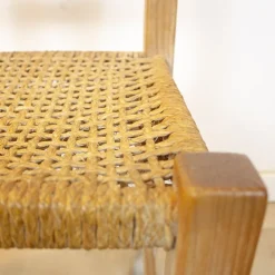 Pamono Vintage Spanish Woven Chair, 1970s Clearance