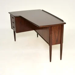 Pamono Vintage Swedish Boomerang Desk attributed to Goran Strand for Lelangs Mobelfabrik, 1960s Sale