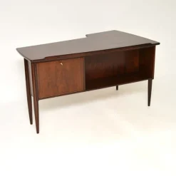 Pamono Vintage Swedish Boomerang Desk attributed to Goran Strand for Lelangs Mobelfabrik, 1960s Sale