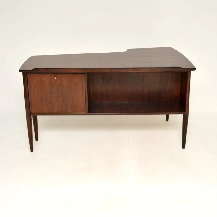 Pamono Vintage Swedish Boomerang Desk attributed to Goran Strand for Lelangs Mobelfabrik, 1960s Sale