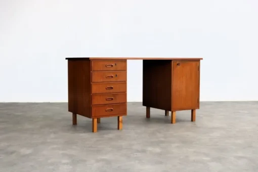 Pamono Vintage Swedish Desk in Teak, 1960s Clearance