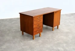 Pamono Vintage Swedish Desk in Teak, 1960s Clearance