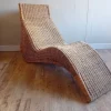 Pamono Vintage Swedish Rattan Chaise Louge by Carl Ojerstam Best
