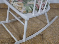 Pamono Vintage Swedish Rocking Chair by Lena Larsson for Nesto, 1960s Best