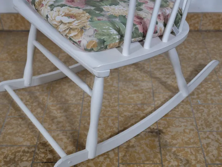 Pamono Vintage Swedish Rocking Chair by Lena Larsson for Nesto, 1960s Best