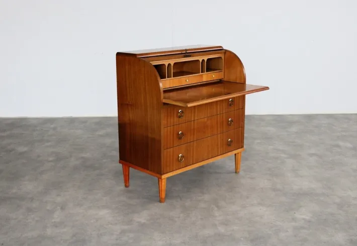 Pamono Vintage Swedish Secretaire, 1960s Best