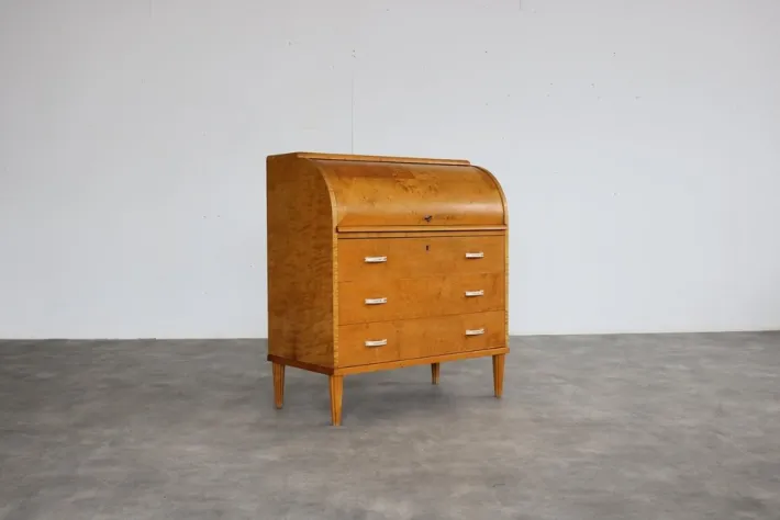 Pamono Vintage Swedish Secretary, 1960s New