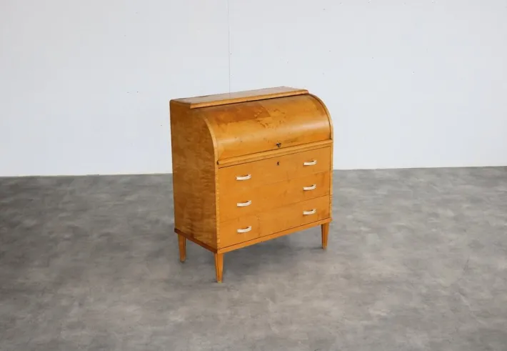 Pamono Vintage Swedish Secretary, 1960s New
