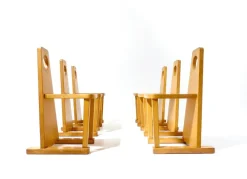 Pamono Vintage Swiss Children's Chairs from Horgenglarus, 1967, Set of 6 New