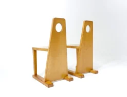 Pamono Vintage Swiss Children's Chairs from Horgenglarus, 1967, Set of 6 New