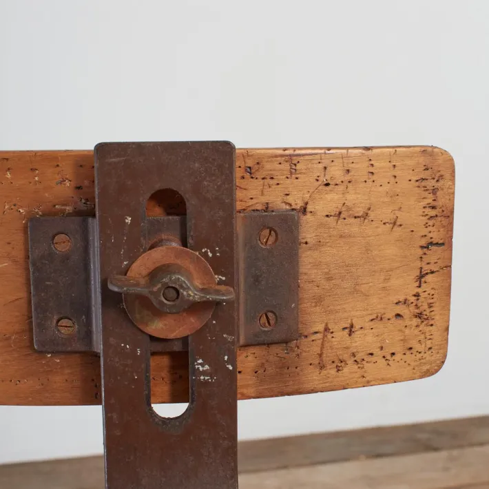 Pamono Vintage Swivel Desk Chair, 1940s