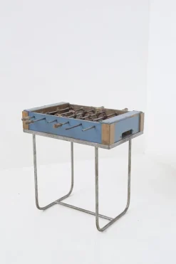 Pamono Vintage Table Soccer with Three Knobs, 1921 Discount