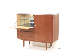 Pamono Vintage Teak Bar Cabinet, 1960s Outlet