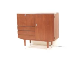Pamono Vintage Teak Bar Cabinet, 1960s Outlet