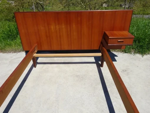 Pamono Vintage Teak Bed, 1960s Sale