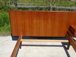 Pamono Vintage Teak Bed, 1960s Sale