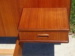 Pamono Vintage Teak Bed, 1960s Sale