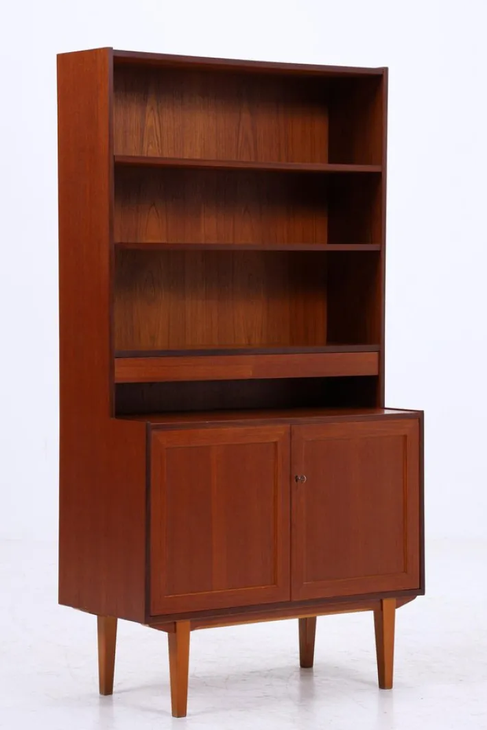 Pamono Vintage Teak Bookcase, 1960s Hot