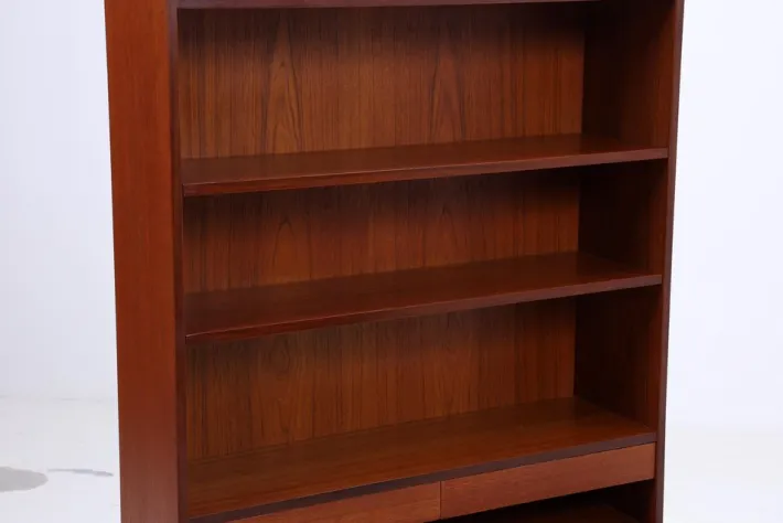 Pamono Vintage Teak Bookcase, 1960s Hot