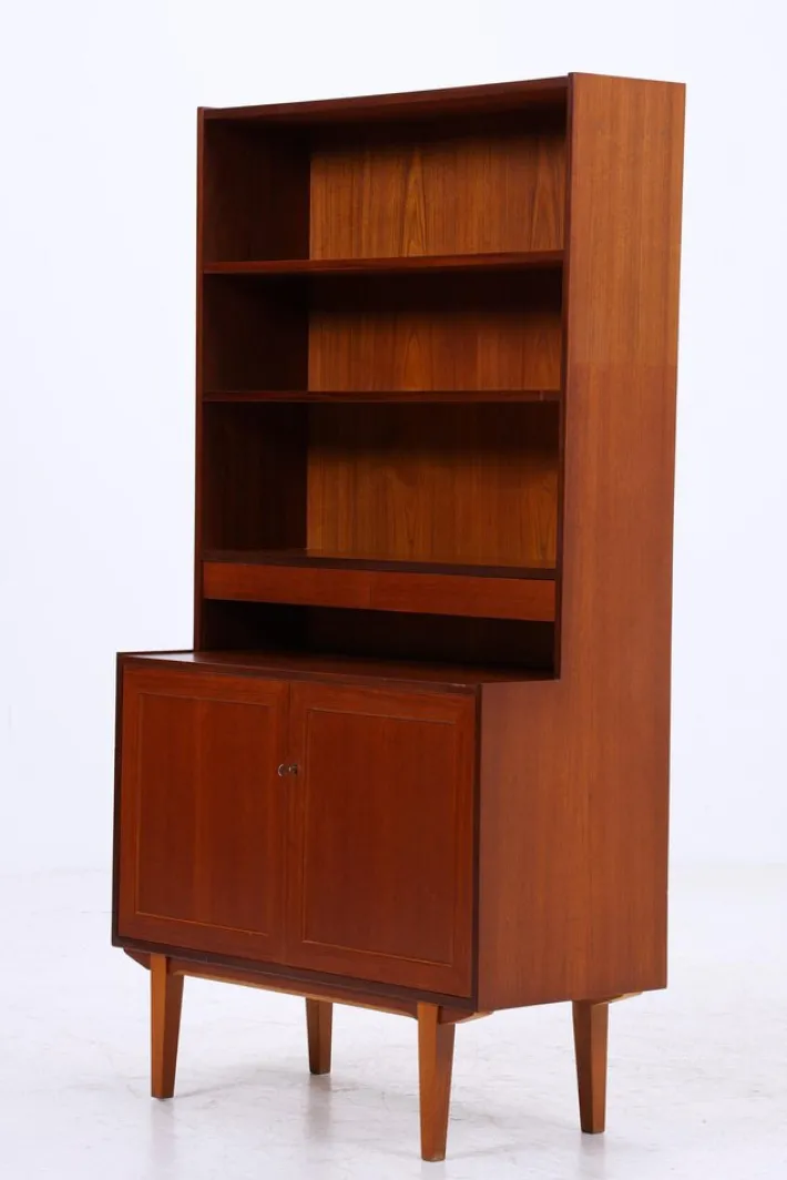Pamono Vintage Teak Bookcase, 1960s Hot