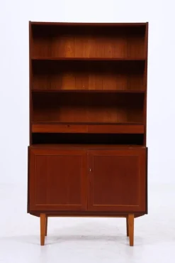 Pamono Vintage Teak Bookcase, 1960s Outlet