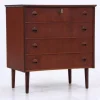 Pamono Vintage Teak Chest of Drawers, 1970s New
