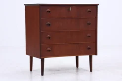 Pamono Vintage Teak Chest of Drawers, 1970s New