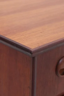 Pamono Vintage Teak Chest of Drawers, 1970s New