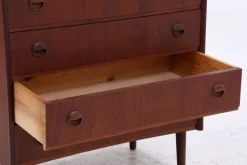 Pamono Vintage Teak Chest of Drawers, 1970s New