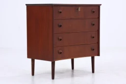 Pamono Vintage Teak Chest of Drawers, 1970s New