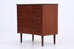 Pamono Vintage Teak Chest of Drawers, 1970s New
