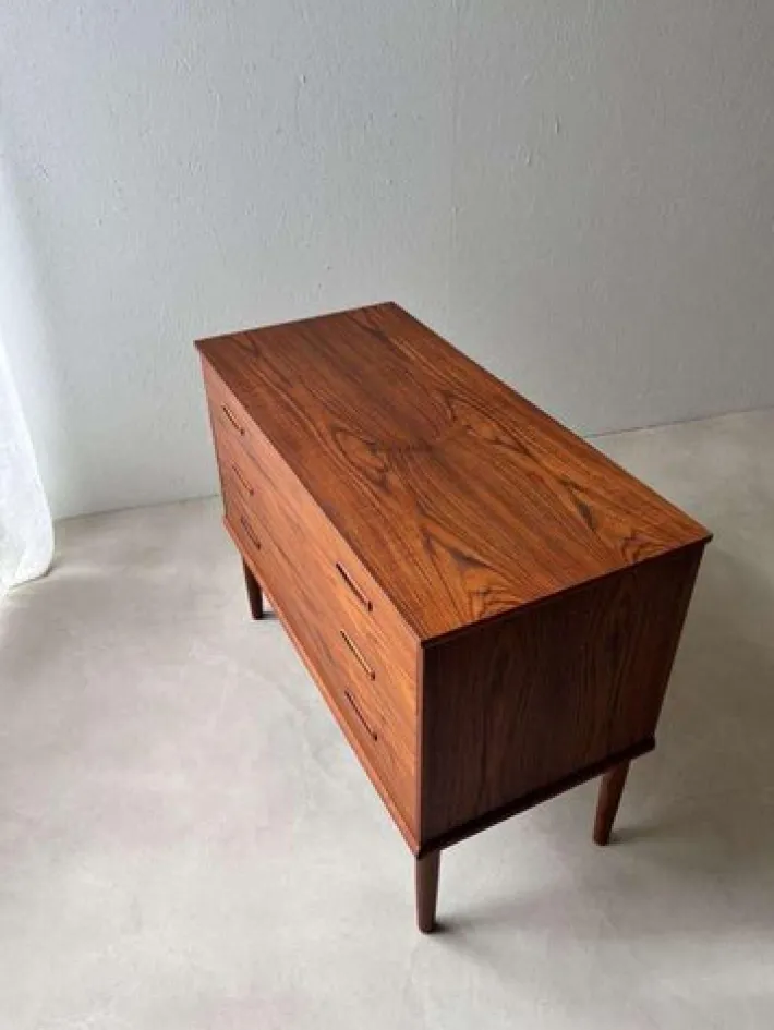 Pamono Vintage Teak Chest of Drawers, 1960s