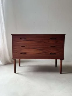 Pamono Vintage Teak Chest of Drawers, 1960s