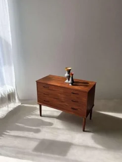 Pamono Vintage Teak Chest of Drawers, 1960s