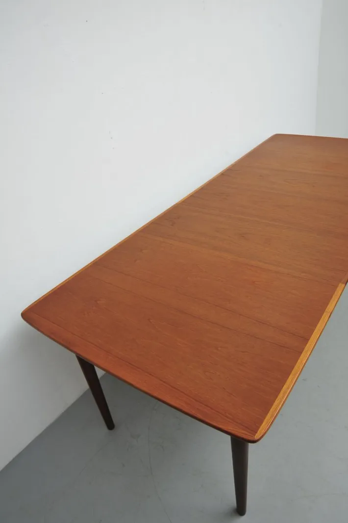 Pamono Vintage Teak Dining Table, 1960s Outlet