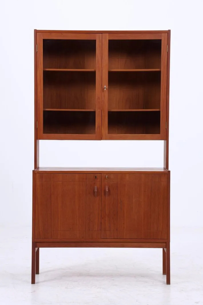 Pamono Vintage Teak Display Cabinet, 1960s Hot