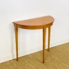 Pamono Vintage Teak Half-Moon Console Table by Legate Furniture, 1970s Discount