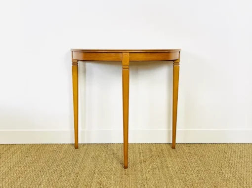 Pamono Vintage Teak Half-Moon Console Table by Legate Furniture, 1970s Discount