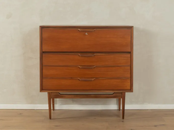 Pamono Vintage Teak Veneer Secretaire, 1960s Sale
